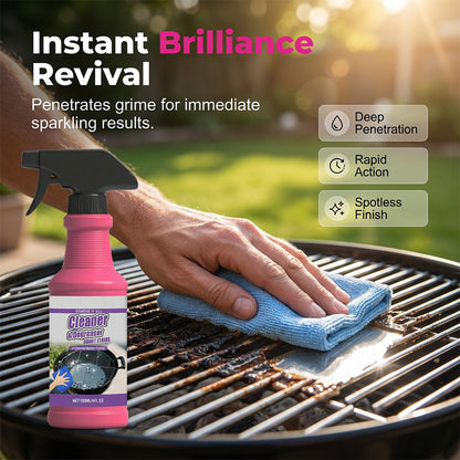 ✨ Tough Grease Gone Fast – Heavy-Duty Grill Cleaner Spray 💪