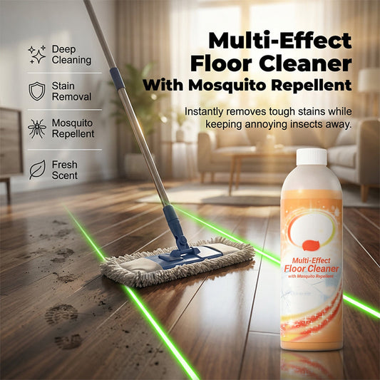 ✨ Multi-Effect Floor Cleaner with Mosquito Repellent – Clean, Fresh & Mosquito-Free Floors 🦟💧