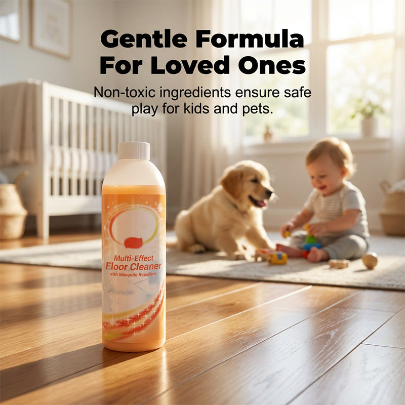✨ Multi-Effect Floor Cleaner with Mosquito Repellent – Clean, Fresh & Mosquito-Free Floors 🦟💧
