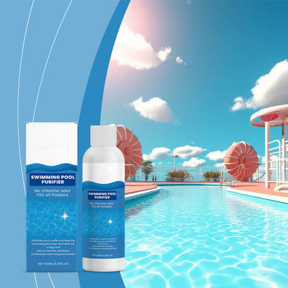 ✨ Swimming Pool Purifying Liquid – Crystal Clear Water, Chlorine-Free & Safe 🏊‍♂️💧