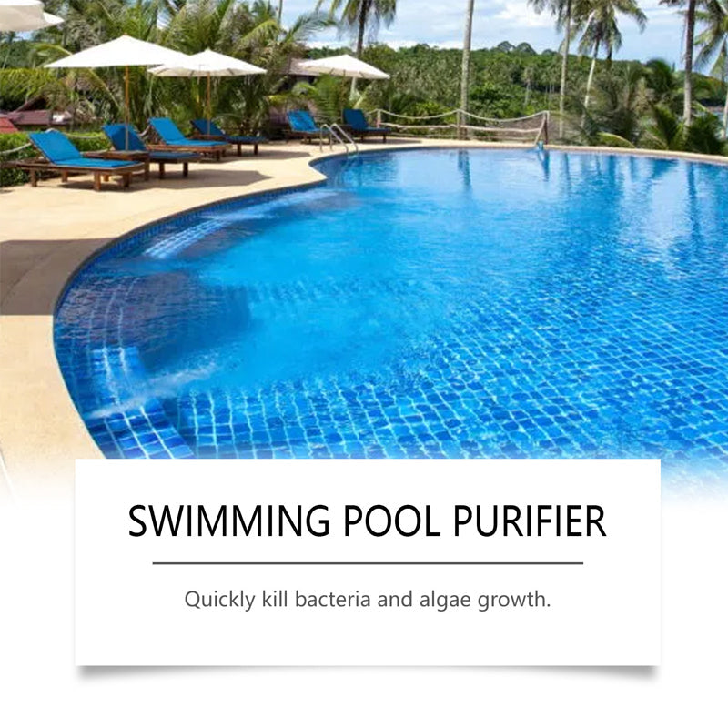 ✨ Swimming Pool Purifying Liquid – Crystal Clear Water, Chlorine-Free & Safe 🏊‍♂️💧