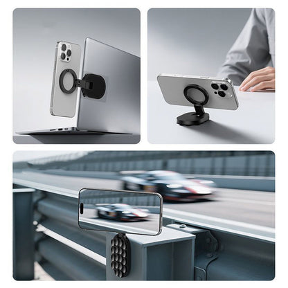 📱 50 % RABATT NU! Multifunktionell 3‑i‑1 mobilhållare – med sugkopp, magnet och bordsstativ – vridbar i 360° 🧲✨