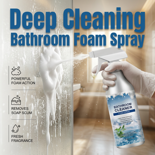 Deep Cleaning Bathroom Foam Spray