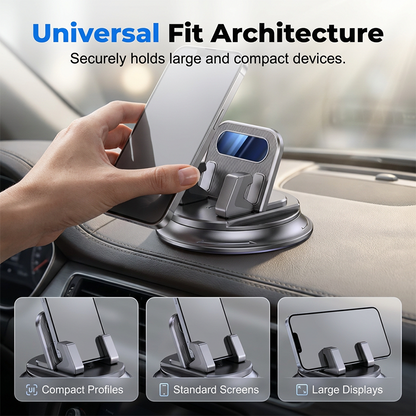 🚗Rotating Dashboard Car Phone Holder – 360° Adjustable & Anti-Slip – Hands-Free Phone Mount 🛡️