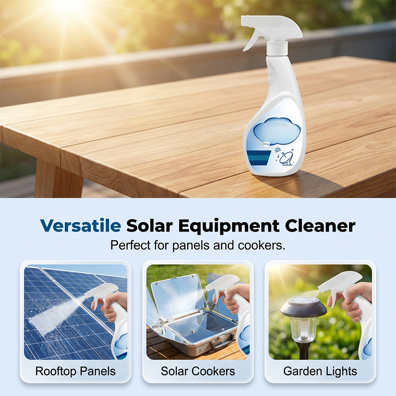 Solar Cooker & Panel Cleaner Spray