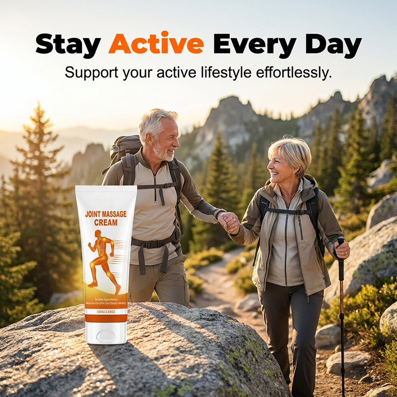 🥳 2026 POPULÄR REA 🥳💞 50% RABATT! 🌿💨 Ledmassagekräm – Naturliga ingredienser, djup återfuktning och kladdfri formula. Perfekt för en aktiv vardag! 🧓❤️
