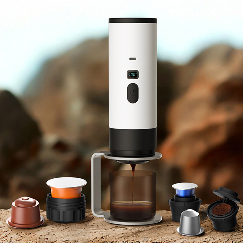 ☕ 50 % RABATT NU! ✈️ Portabel espressomaskin – färsk espresso var du än är, med USB-C laddning & kompakt design ✨
