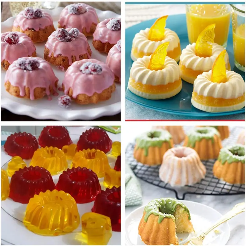 📢📢50% REA!! ⏰Mini silikonform för bakning och desserter
