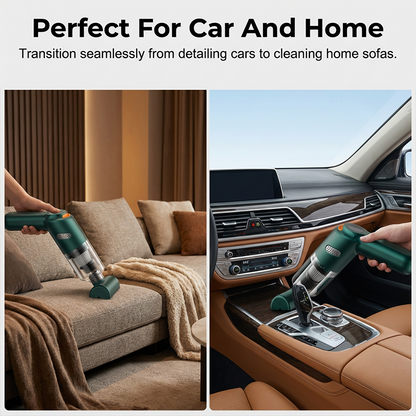 🚗 50 % RABATT NU! 🔋 Kraftfull sladdlös bildammsugare – kompakt och lätt med 10 000 Pa sugkraft 🧹