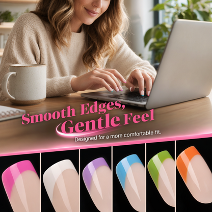 🥳2026 HETASTE REA🥳💞50K+ SÅLDA!💅✨ 50% RABATT!🎁 Color Pop Lösnaglar