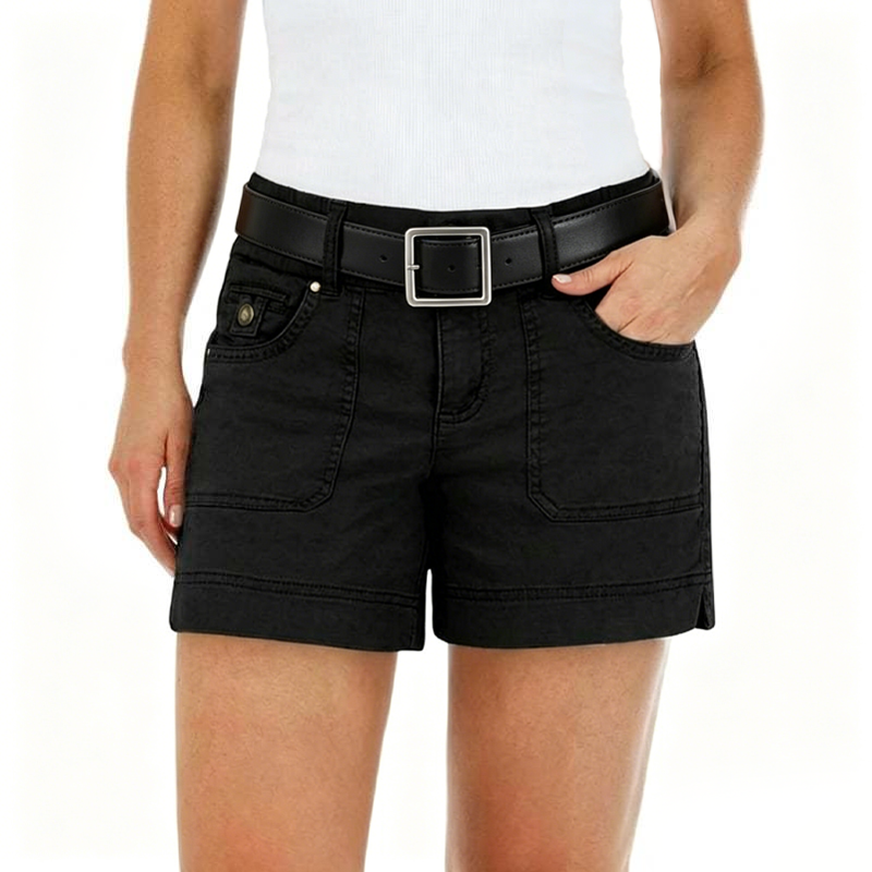 Bekväma sommarshorts med stretch och fickor