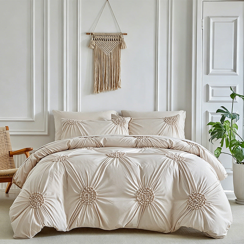 🛏️ 50% RABATT NU! Lyxigt påslakanset med elegant veckstruktur – mjukt, bekvämt & perfekt för en rofylld natts sömn 🌙✨
