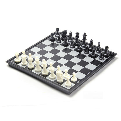 ♟️Magnetiskt schackspel med hopfällbart bräde✨