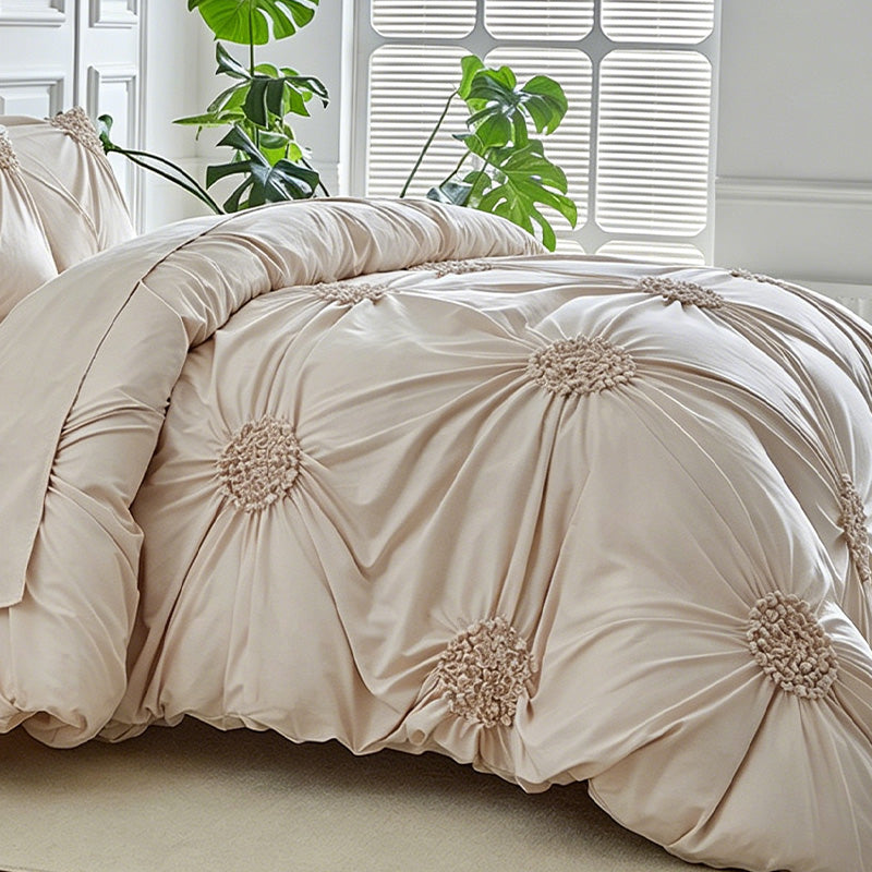 🛏️ 50% RABATT NU! Lyxigt påslakanset med elegant veckstruktur – mjukt, bekvämt & perfekt för en rofylld natts sömn 🌙✨