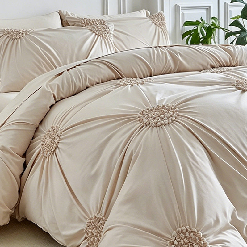 🛏️ 50% RABATT NU! Lyxigt påslakanset med elegant veckstruktur – mjukt, bekvämt & perfekt för en rofylld natts sömn 🌙✨