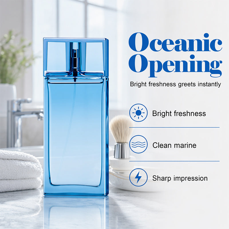 💗 SISTA DAGEN: 50 % RABATT! 🌊 Eau de Parfum för Män 90 ml – Frisk Citrus & Havsdoft med Långvarig Elegans