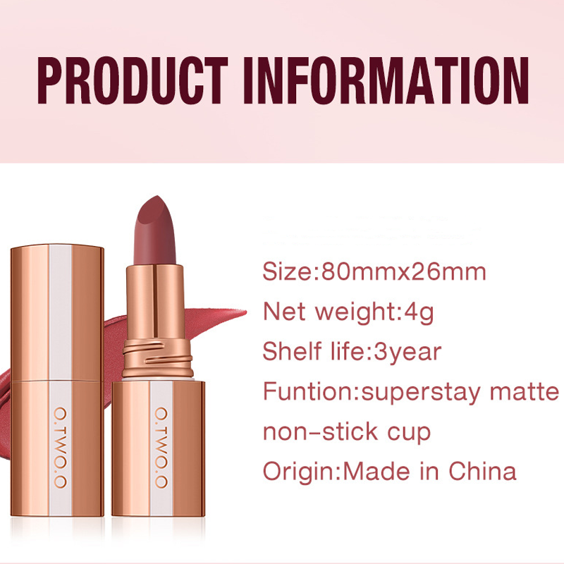 💄 50% RABATT NU! 24 timmars långvarigt matt läppstift – kladdfritt, rikt pigment & återfuktande – perfekt för hela dagen ✨💋