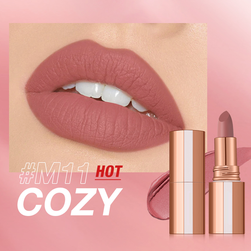💄 50% RABATT NU! 24 timmars långvarigt matt läppstift – kladdfritt, rikt pigment & återfuktande – perfekt för hela dagen ✨💋