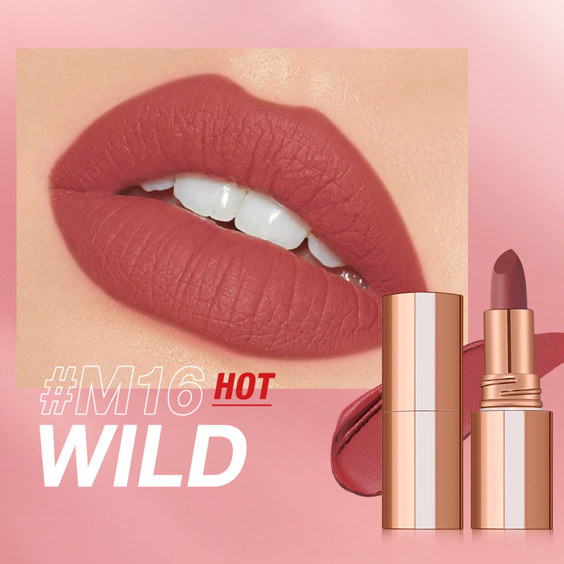 💄 50% RABATT NU! 24 timmars långvarigt matt läppstift – kladdfritt, rikt pigment & återfuktande – perfekt för hela dagen ✨💋