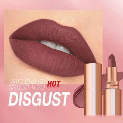 💄 50% RABATT NU! 24 timmars långvarigt matt läppstift – kladdfritt, rikt pigment & återfuktande – perfekt för hela dagen ✨💋