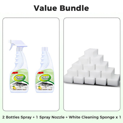 ✨ Köksavfettning Spray – Snabbverkande Fettborttagare för Ugn & Köksfläkt  中文：