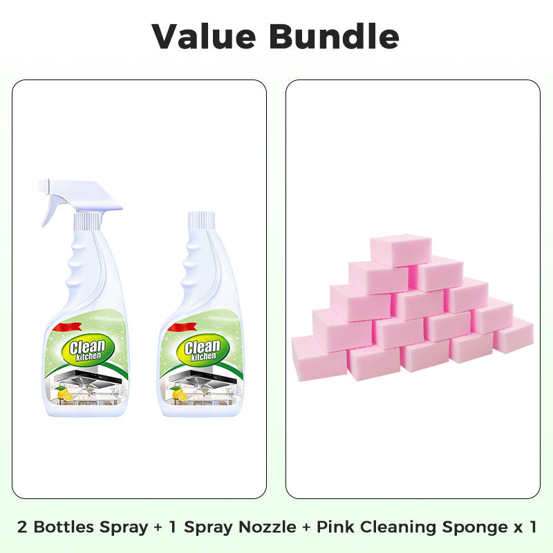 ✨ Köksavfettning Spray – Snabbverkande Fettborttagare för Ugn & Köksfläkt  中文：