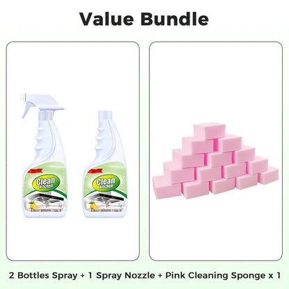 ✨ Köksavfettning Spray – Snabbverkande Fettborttagare för Ugn & Köksfläkt  中文：