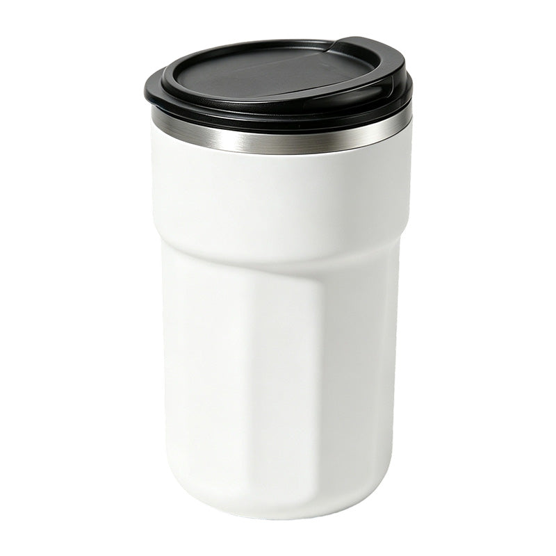 🧊Elektrisk omrörningsmugg med isform – läckagesäkert silikonlock & praktisk kaffekopp