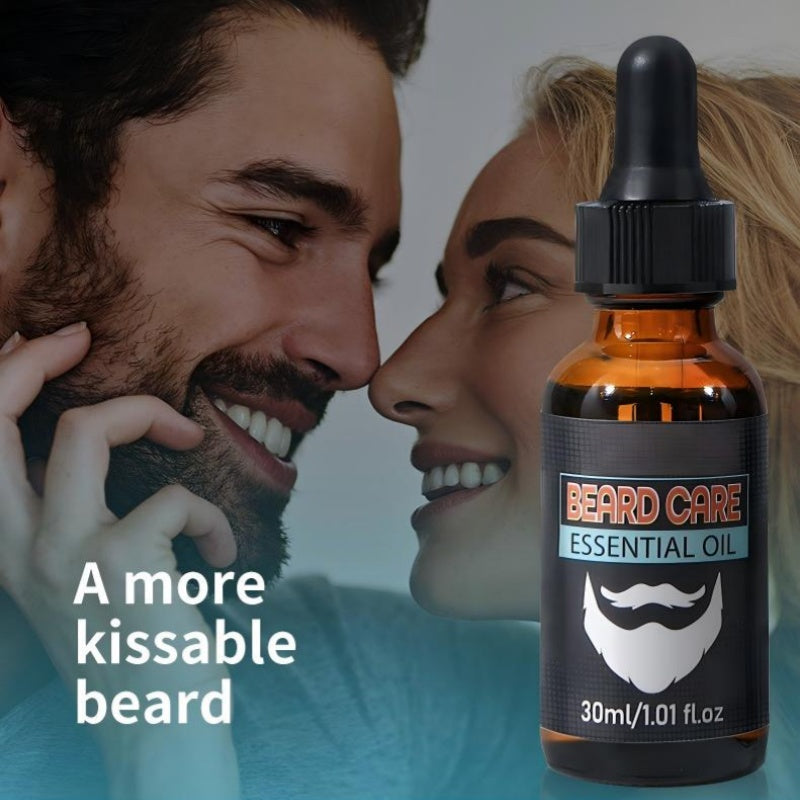 🔥 50 % RABATT NU! 🧔 Skäggolja – återfuktar, mjukar upp & hjälper till att hålla skägget snyggt
