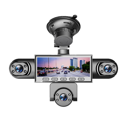 🚗 HD 1080P Flerlins Bilkamera med Nattseende – 4 eller 5 Linser, Tydlig Täckning Dag & Natt – Loop-inspelning, G-sensor & 24-timmars Parkeringsövervakning ✨