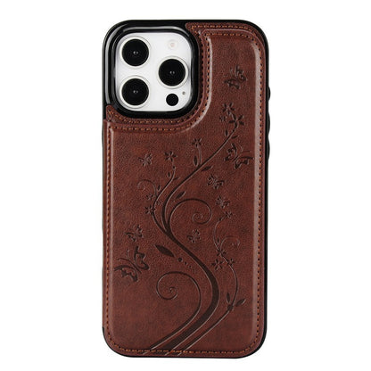 Elegant Floral Card Holder Phone Case