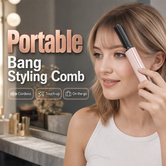 ⏳🔥 50 % RABATT NU! ✨ Trådlös stylingkam – ger håret mer volym & en fylligare look 💇‍♀️