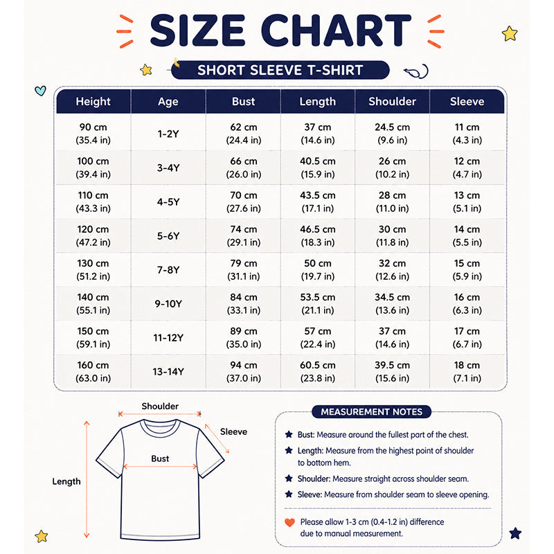 🦖 T-shirt för barn med lärorikt dinosauriealfabet