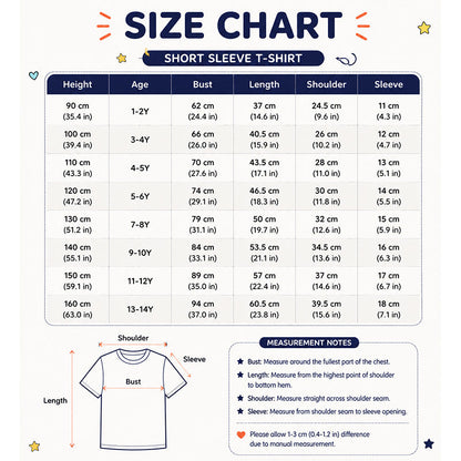 🦖 T-shirt för barn med lärorikt dinosauriealfabet