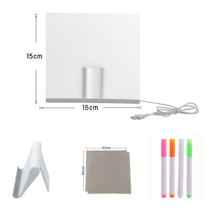 🔥50% RABATT på utvalda produkter🎉Barn DIY Belyst Raderbart Ritbräde Set