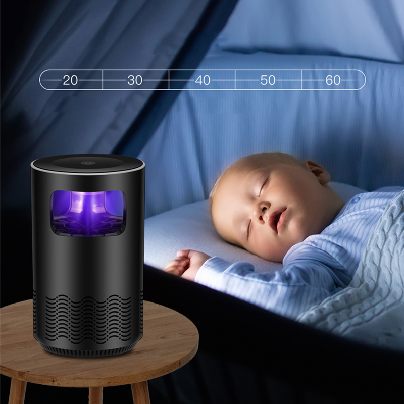 ⚡ USB-driven myggfångare – tyst och praktisk för hemmet och kontoret ✨