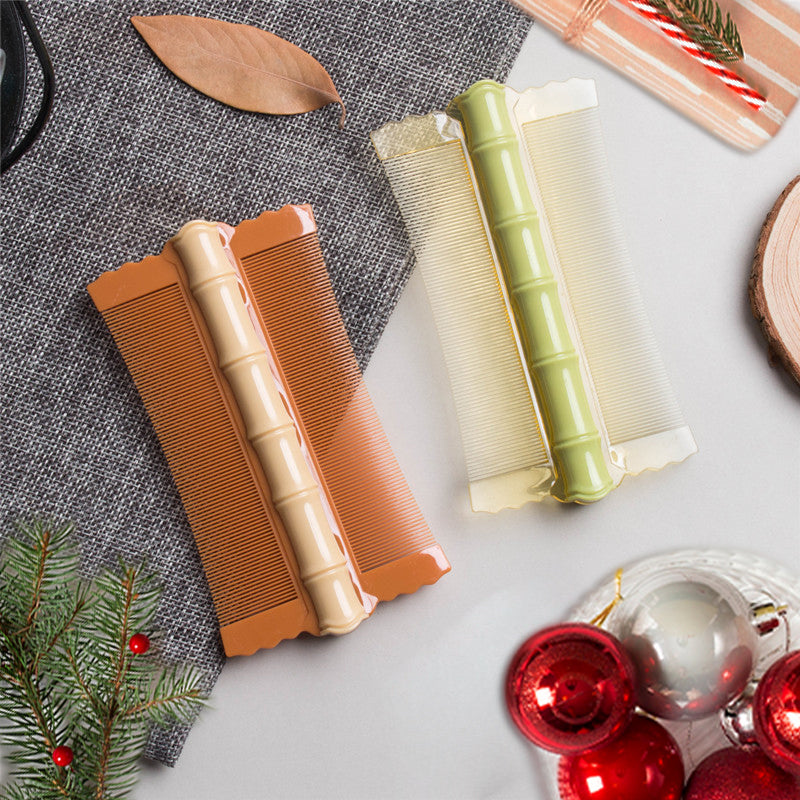 🔥🎁 50 % RABATT! Dubbelsidig fintandad kam för hår och hårbotten