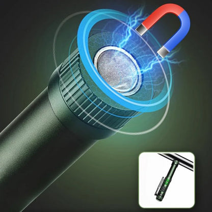 🛒 50 % RABATT NU! 🔦 Magnetisk pennlampa för handsfree-arbete – kompakt och kraftfull för garage, verkstad och bil 🛠️
