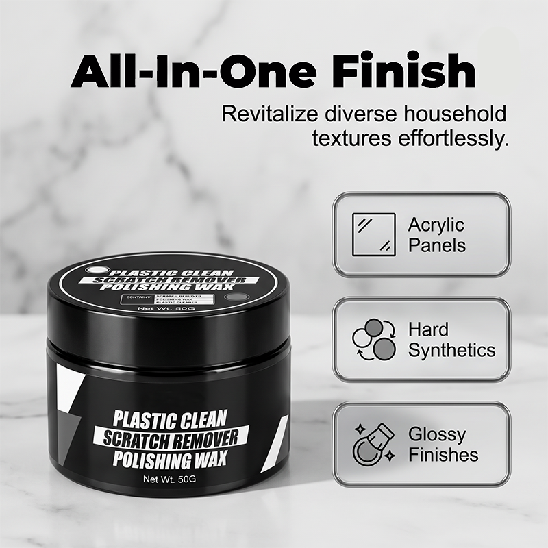 Repborttagare och återställningsvax för bilplast med svamp 30ml