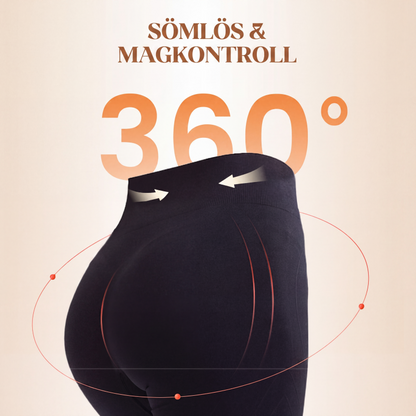 🔥Köp 1 få 1 gratis🔥Damunderbyxor med hög midja i is silke för magkontroll och rumplyft
