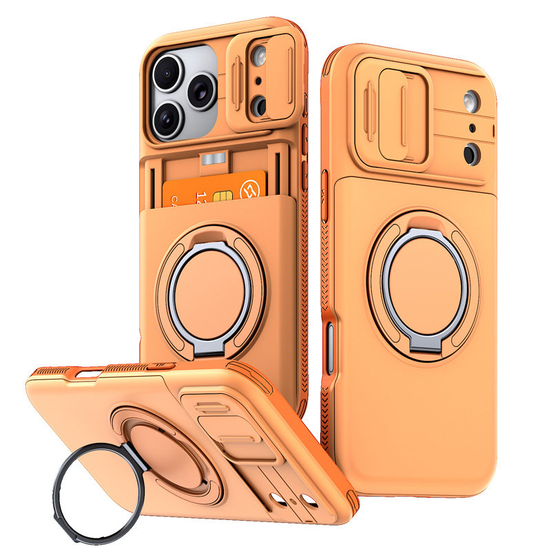 🛒50% RABATT NU! 📱Stöttåligt mobilskal med praktisk korthållare – Skydda mobilen och lämna plånboken hemma för enkel vardag ✨