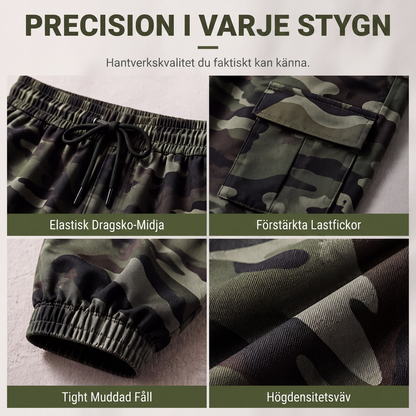 Kvinnors cargobyxor Lätta utomhusjoggers