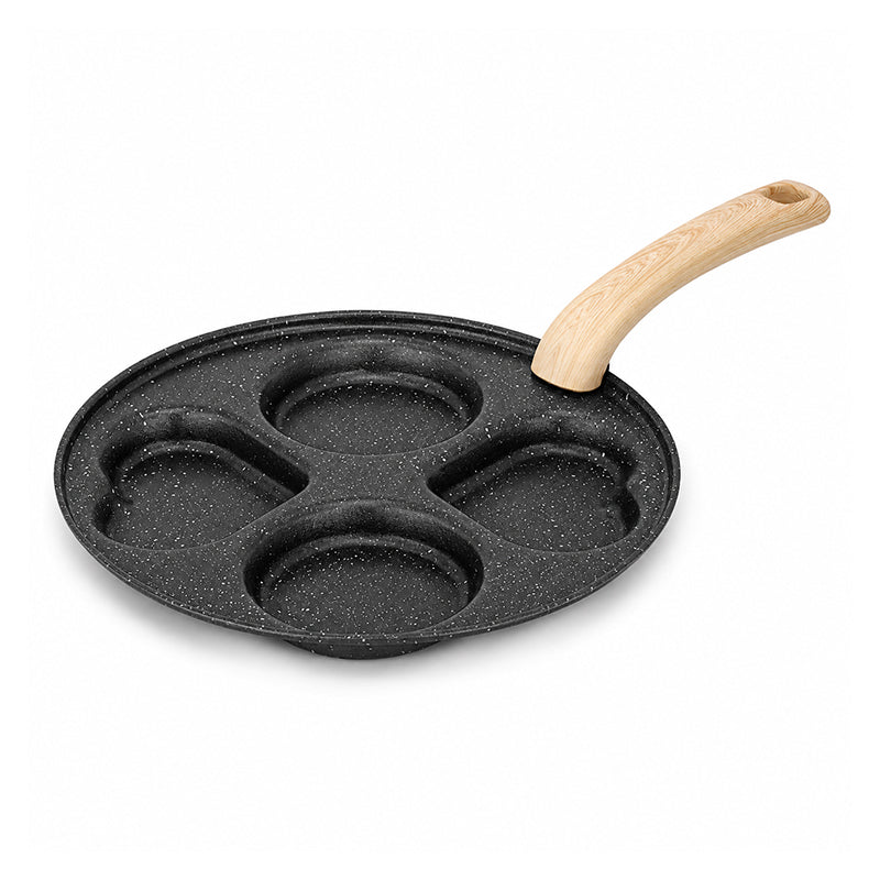 4-facks non-stick frukostpanna