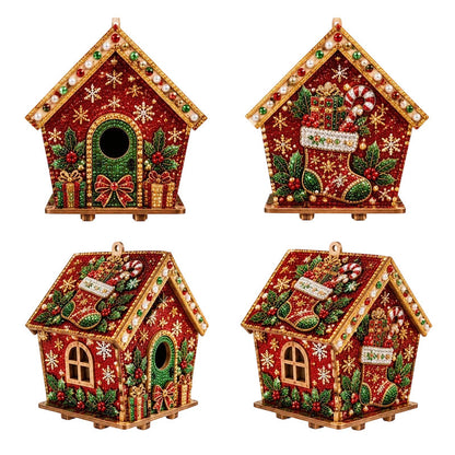 🎄 50 % RABATT! Skapa glittrande julkonst själv – 3D DIY-pärlkit för mysigt julpyssel och dekorativt resultat