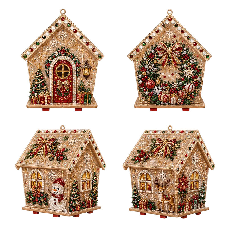🎄 50 % RABATT! Skapa glittrande julkonst själv – 3D DIY-pärlkit för mysigt julpyssel och dekorativt resultat