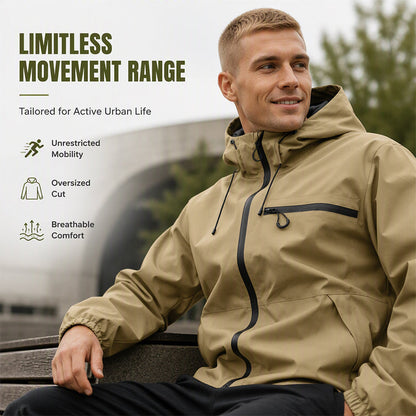 🔥 Få kvar i lager – 50 % rabatt! Lätt övergångsjacka med fickor – bekväm passform, vind- och vattenavvisande – perfekt för våren, hösten och milda vinterdagar 🧥💨🌦️
