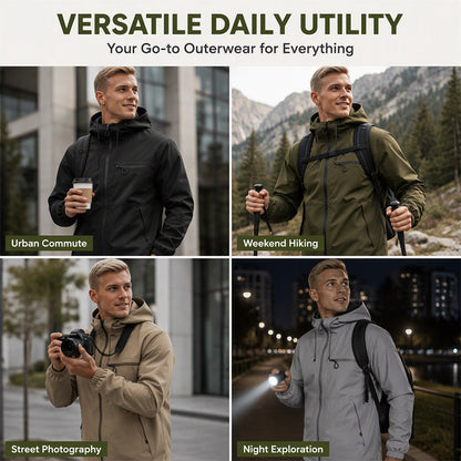 🔥 Få kvar i lager – 50 % rabatt! Lätt övergångsjacka med fickor – bekväm passform, vind- och vattenavvisande – perfekt för våren, hösten och milda vinterdagar 🧥💨🌦️