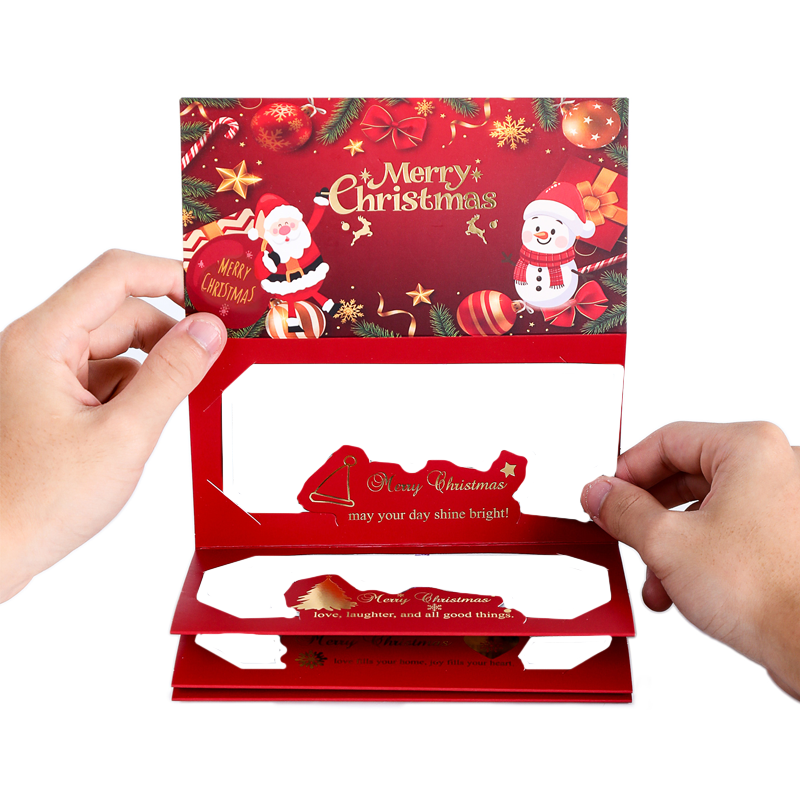 💶🎅 Julkuvert för pengagåva – Kreativt, vikbart kuvert; perfekt för hemgjorda julgåvor i form av pengar; passar män, kvinnor, barn och föräldrar✨