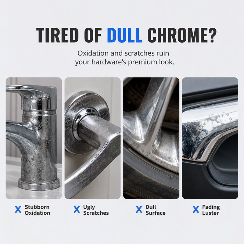 ✨ 50% RABATT NU! 🚗 Kromreparationspenna – återställer glans, döljer repor & skyddar mot korrosion – perfekt för bil, badrum och rostfritt stål 🔧✨