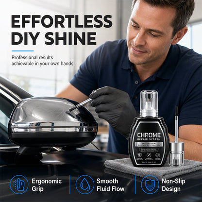 ✨ 50% RABATT NU! 🚗 Kromreparationspenna – återställer glans, döljer repor & skyddar mot korrosion – perfekt för bil, badrum och rostfritt stål 🔧✨